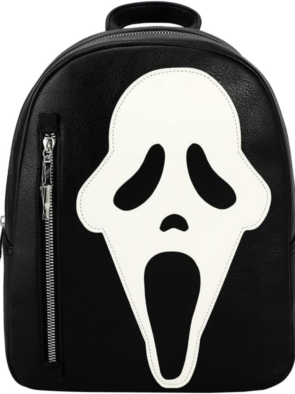 Glow in the Dark Ghostface Mini Backpack | 11-Inch Horror Movie Accessory